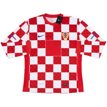 2010-12 Croatia Domicile Maillot manches longues (XXL)