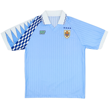 1992-95 Uruguay Maillot Domicile - 8/10 - (L)