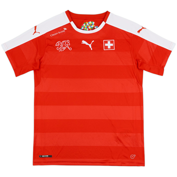 2016-17 Switzerland Maillot Domicile - 7/10 - (XL.Boys)