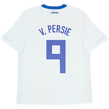 2010-11 Netherlands Maillot extérieur V.Persie #9 - 4/10 - (M)