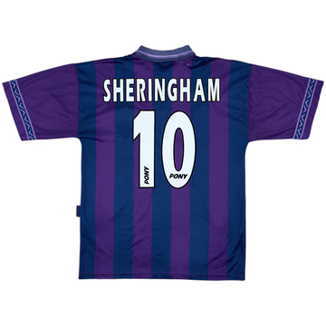 1995-97 Tottenham Maillot extérieur Sheringham #10 - 6/10 - (L)