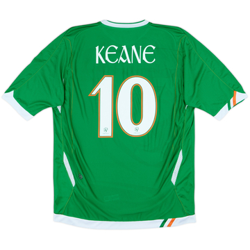 2006-08 Ireland Maillot domicile Keane #10 - 8/10 - (S)