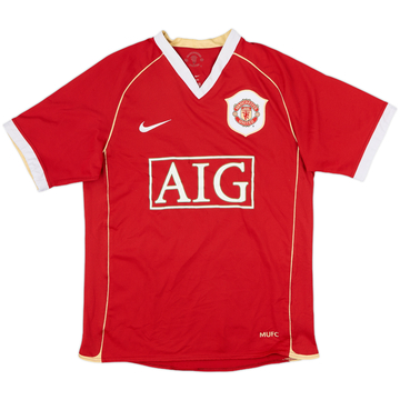 2006-07 Manchester United Maillot Domicile - 5/10 - (S)