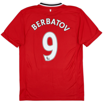 2011-12 Manchester United Maillot Domicile Berbatov #9 - 6/10 - (M)