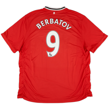 2011-12 Manchester United Maillot Domicile Berbatov #9 - 7/10 - (3XL)