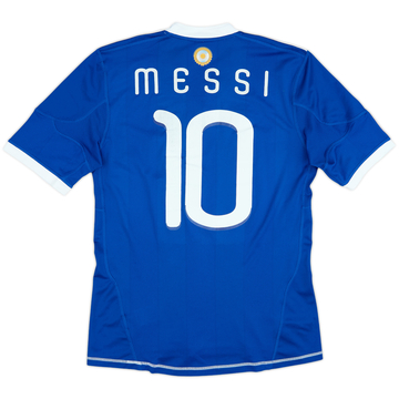 2010-11 Argentina Maillot extérieur Messi #10 - 6/10 - (S)
