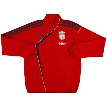 2009-10 Liverpool adidas Veste de survêtement - 8/10 - (S/M)