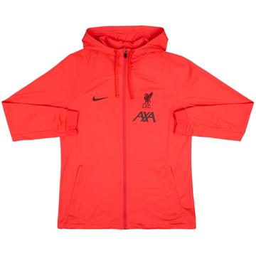 2022-23 Liverpool Nike Veste de survêtement à capuche - 8/10 - (L)