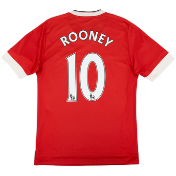 2015-16 Manchester United Maillot domicile Rooney #10 - 6/10 - (S)