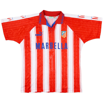1995-96 Atletico Madrid Maillot Domicile - 9/10 - (L)