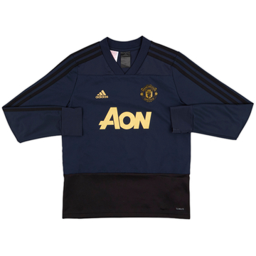 2018-19 Manchester United adidas Haut d'entraînement - 8/10 - (M.Boys)