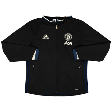 2016-17 Manchester United adidas Veste de survêtement à capuche - 7/10 - (L)