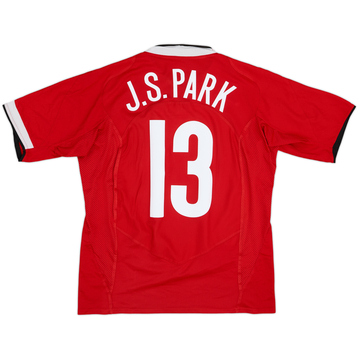 Maillot domicile Manchester United 2004-06 J.S.Park #13 - 7/10 - (L)