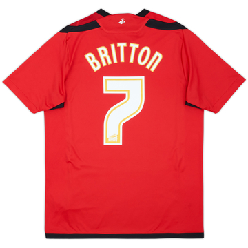 2009-10 Swansea Maillot extérieur Britton #7 - 8/10 - (M)