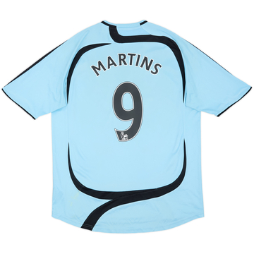 2007-08 Newcastle Camiseta Visitante Martins #9 - 7/10 - (L)
