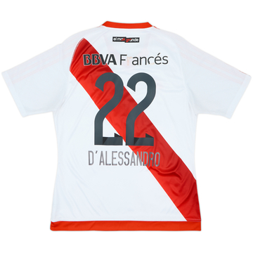 2016-17 River Plate Maillot domicile D'Alessandro #22 - 5/10 - (M)