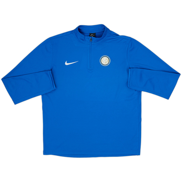 2016-17 Inter Milan Nike Haut d'entraînement col zippé 1/4 - 5/10 - (L)