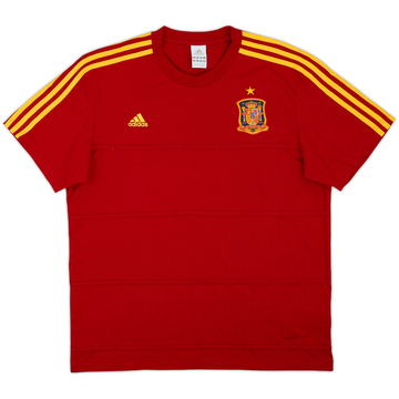 2011-12 Spain adidas T-shirt en coton - 9/10 - (L)