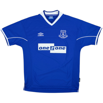 1999-00 Everton Maillot domicile - 10/10 - (L)
