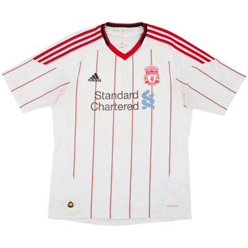 2010-11 Liverpool Maillot extérieur - 4/10 - (L)