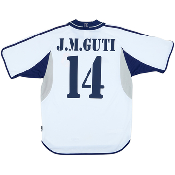 2000-01 Real Madrid Maillot Domicile J.M.Guti #14 - 5/10 - (M)