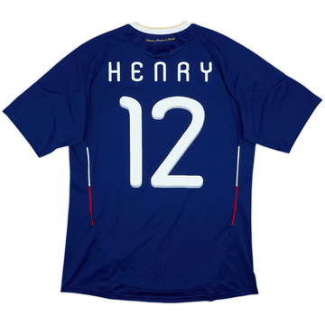 2009-10 France Maillot Domicile Henry #12 - 9/10 - (M)