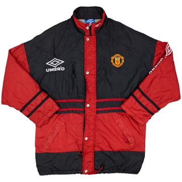 1996-97 Manchester United Umbro Parka - 8/10 - (L)