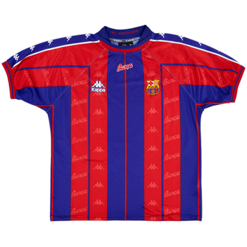 1997-98 Barcelona Maillot Domicile - 8/10 - (M)