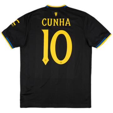 2025-26 Manchester United Maillot Third Authentique Cunha #10