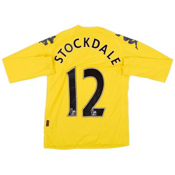 2010-11 Fulham Maillot GK Stockdale #12 - 6/10 - (XL.Boys)
