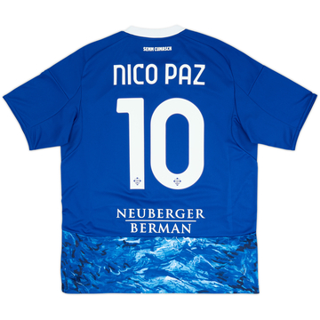 2025-26 Como Maillot domicile Nico Paz #10