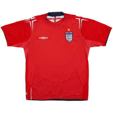 2004-06 England Maillot extérieur - 5/10 - (M)