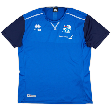 2016-18 Iceland Errea Maillot d'entraînement - 9/10 - (M)