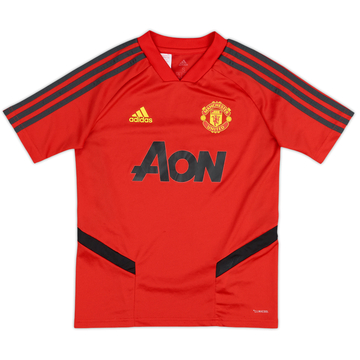 2019-20 Manchester United adidas Maillot d'entraînement - 8/10 - (S.Boys)