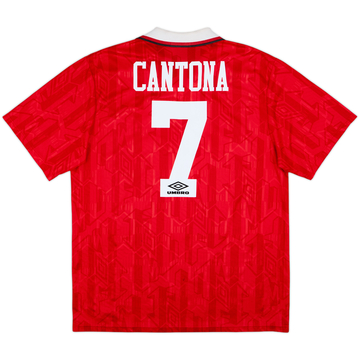 1992-94 Manchester United Maillot domicile Cantona #7 - 8/10 - (XL)