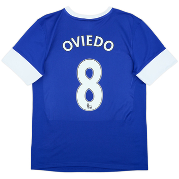 Maillot domicile Everton 2012-13 Oviedo #8 - 8/10 - (M)