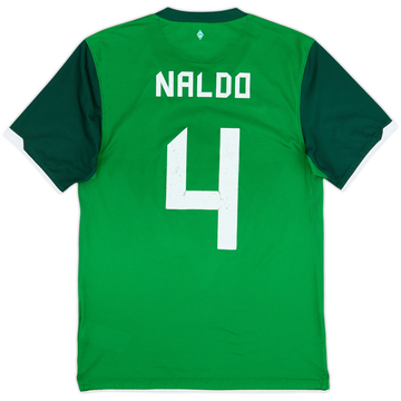 2010-11 Werder Bremen Maillot Domicile Naldo #4 - 6/10 - (S)