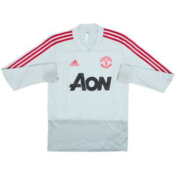 2018-19 Manchester United adidas Sweat - 5/10 - (S)
