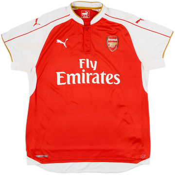 2015-16 Arsenal Camiseta Local - 5/10 - (XL)