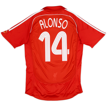 2006-08 Liverpool Maillot domicile Alonso #14 - 5/10 - (M)