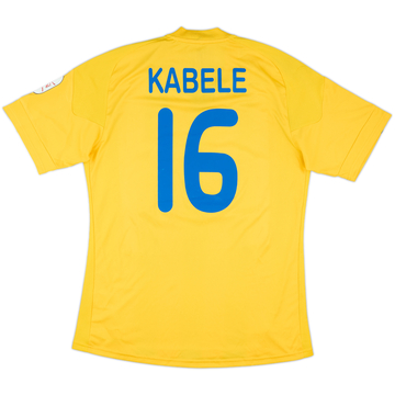 Maillot domicile DAC Dunajska Streda 2011-12, édition match, Kabele #16