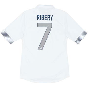 2012-13 France Maillot extérieur version joueur Ribery #7 - 6/10 - (M)