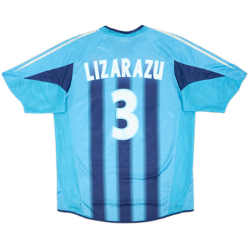 2004-05 Olympique Marseille Maillot extérieur Lizarazu #3 - 5/10 - (L)
