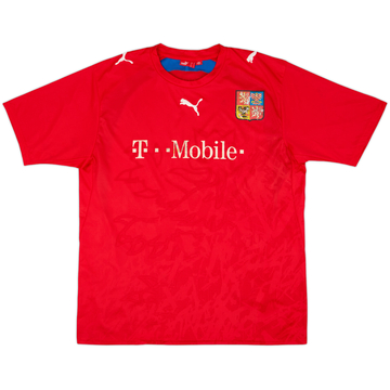 2006-08 Czech Republic Maillot domicile basique - 5/10 - (L)