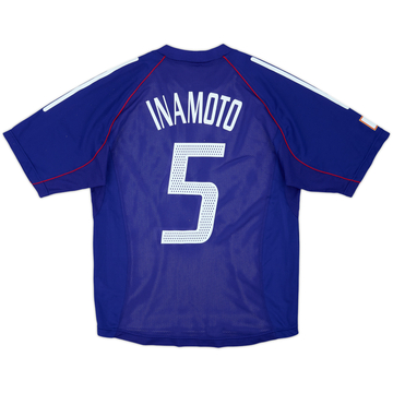 2002-04 Japan Maillot Domicile Version Joueur Inamoto #5 - 7/10 - (M)