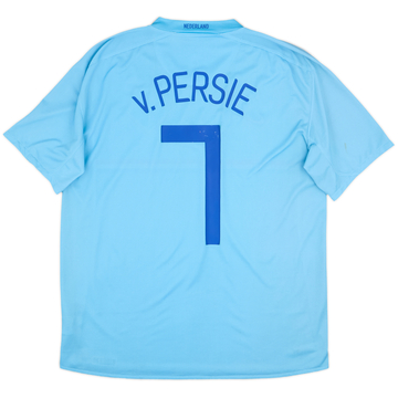 2008-10 Pays-Bas Maillot extérieur v.Persie #7 - 6/10 - (L)