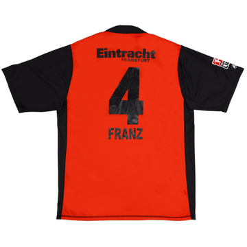 2009-10 Eintracht Frankfurt Maillot Domicile Franz #4 - 6/10 - (XXL)