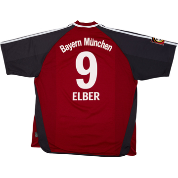 Maillot domicile Bayern Munich 2001-02 Elber #9 - 8/10 - (XXL)