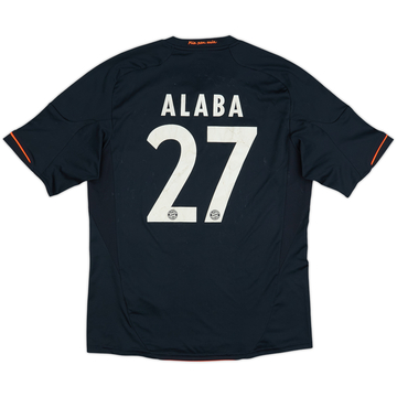 2012-13 Bayern Munich Maillot third Alaba #27 - 6/10 - (L)