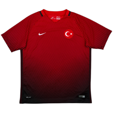 2016-17 Turkey Maillot Domicile - 9/10 - (XL.Boys)